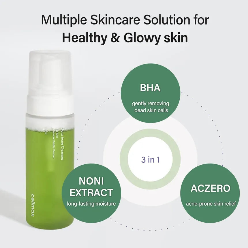 CELIMAX – Noni Acne Bubble Cleanser