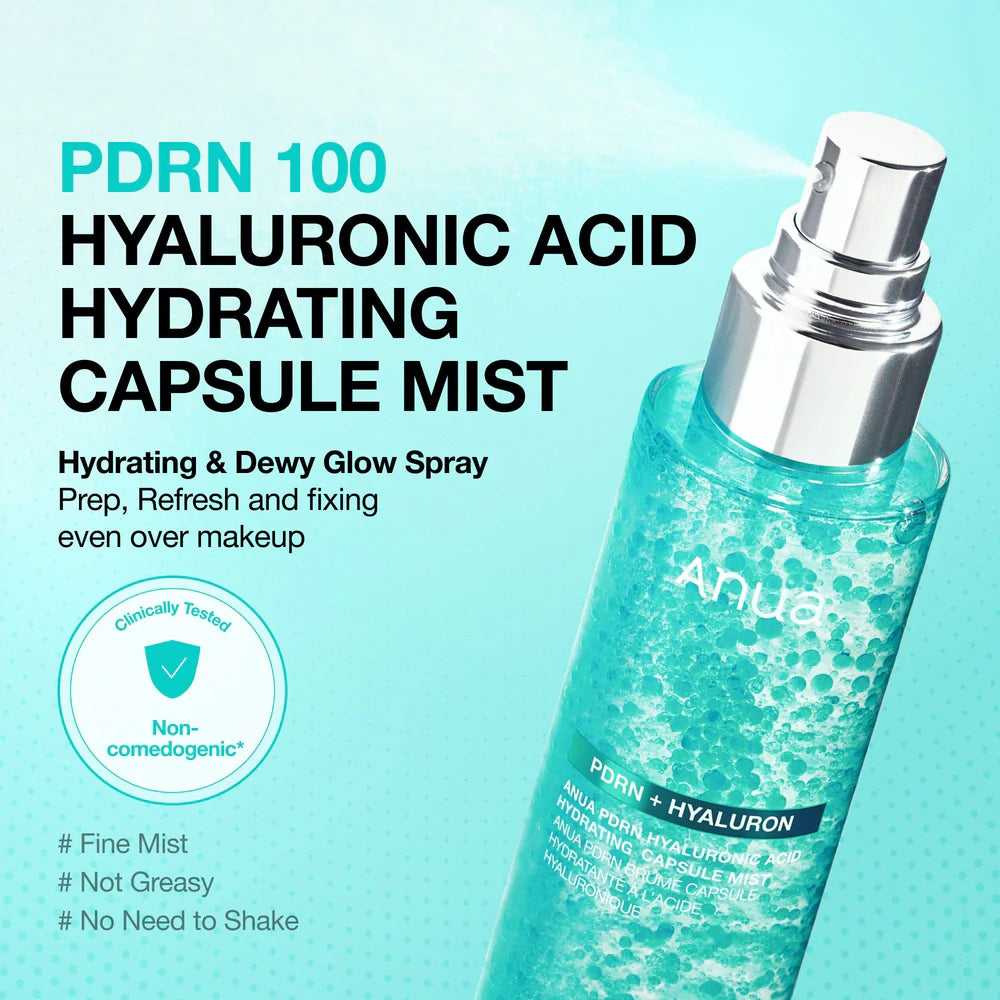 ANUA - PDRN Hyaluronic Acid Hydrating Capsule Mist